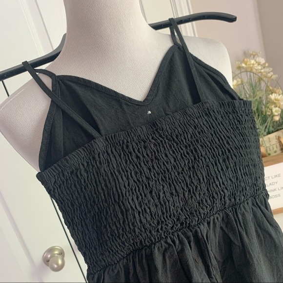 Unworn! Fit & Flare Button Detail Smocked Back Summer Dress - Picture 11 of 13